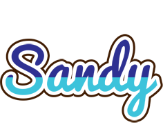 Sandy raining logo