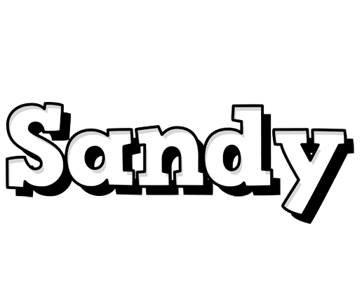 Sandy snowing logo