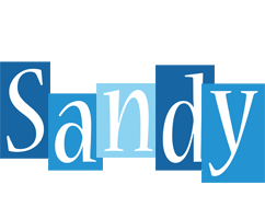 Sandy winter logo