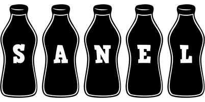 Sanel bottle logo