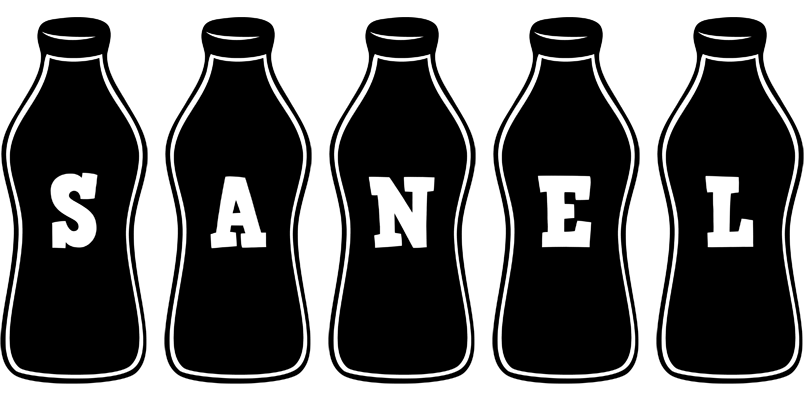 Sanel bottle logo