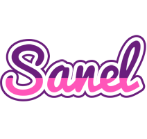 Sanel cheerful logo