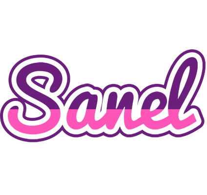 Sanel cheerful logo