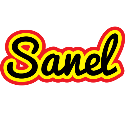 Sanel flaming logo