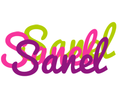 Sanel flowers logo