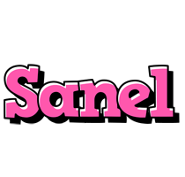 Sanel girlish logo