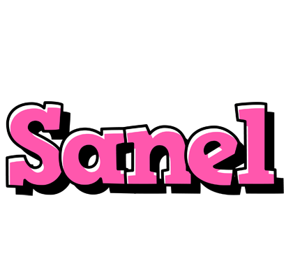 Sanel girlish logo