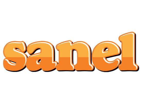 Sanel orange logo