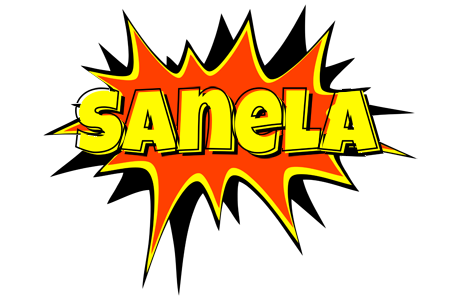 Sanela bazinga logo