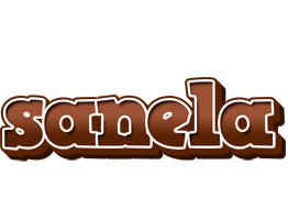 Sanela brownie logo