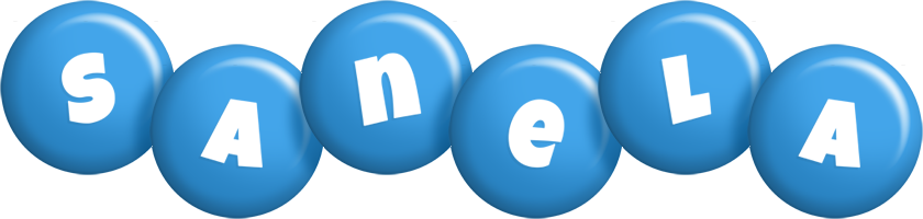 Sanela candy-blue logo