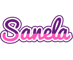 Sanela cheerful logo