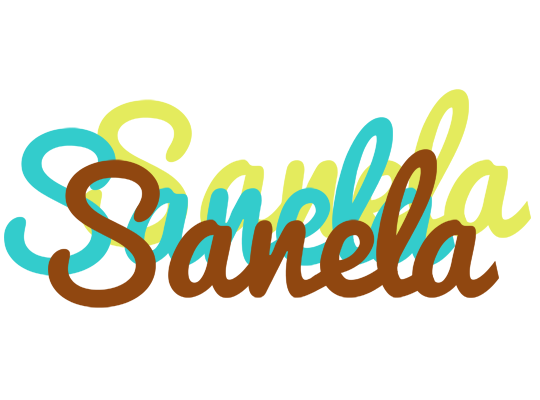 Sanela cupcake logo