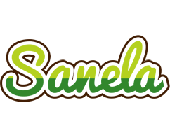 Sanela golfing logo