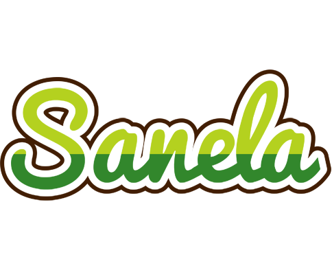 Sanela golfing logo