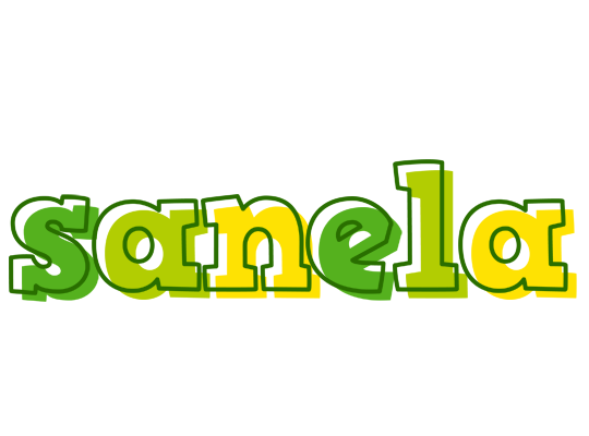 Sanela juice logo