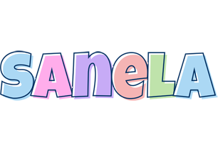 Sanela pastel logo