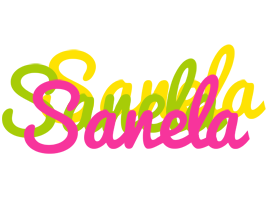 Sanela sweets logo