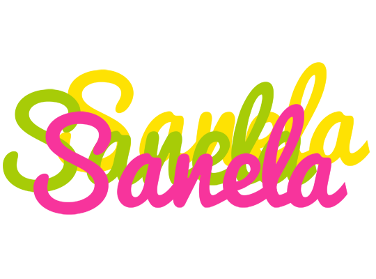 Sanela sweets logo