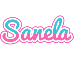 Sanela woman logo