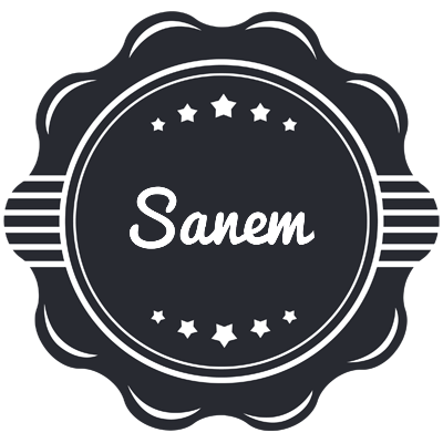 Sanem badge logo