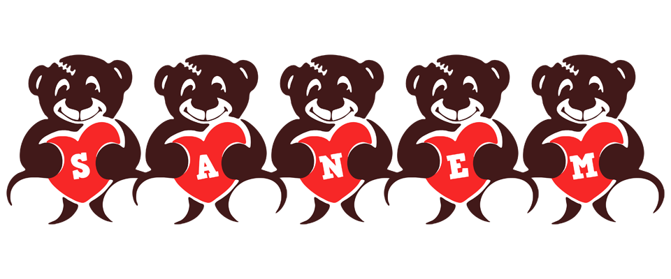 Sanem bear logo