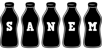 Sanem bottle logo