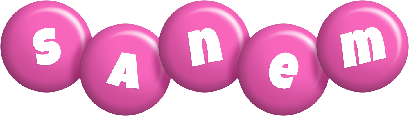 Sanem candy-pink logo