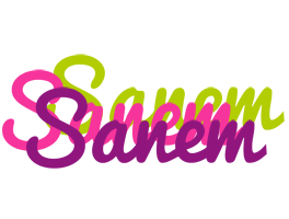 Sanem flowers logo