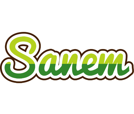 Sanem golfing logo