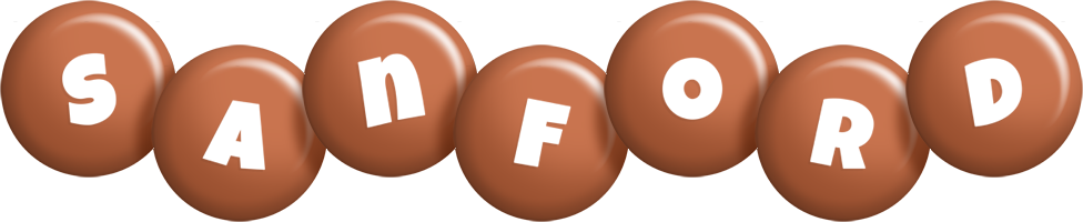 Sanford candy-brown logo