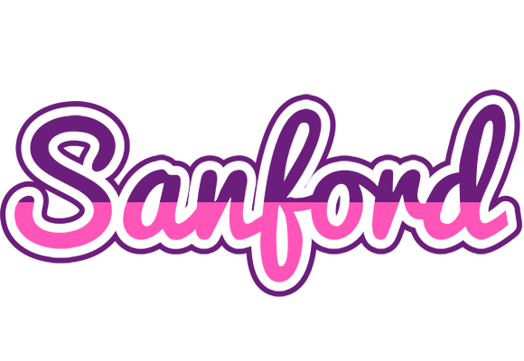 Sanford cheerful logo