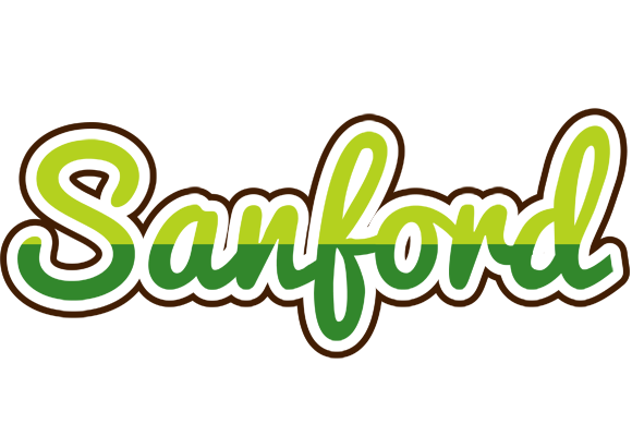 Sanford golfing logo