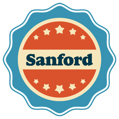 Sanford labels logo