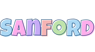 Sanford pastel logo