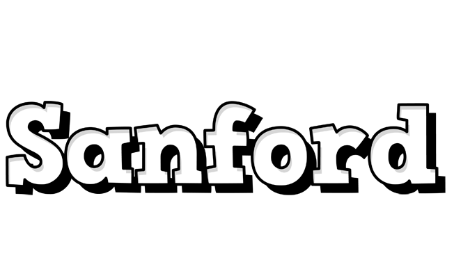 Sanford snowing logo