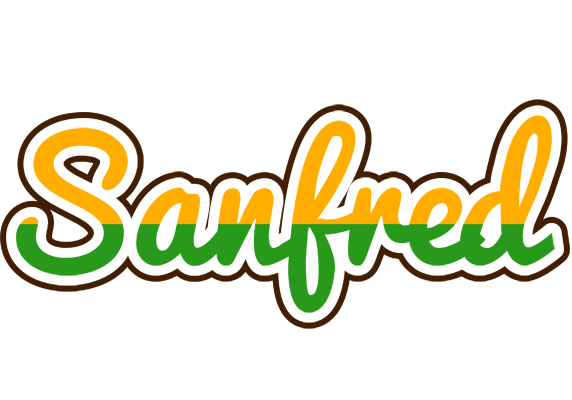Sanfred banana logo