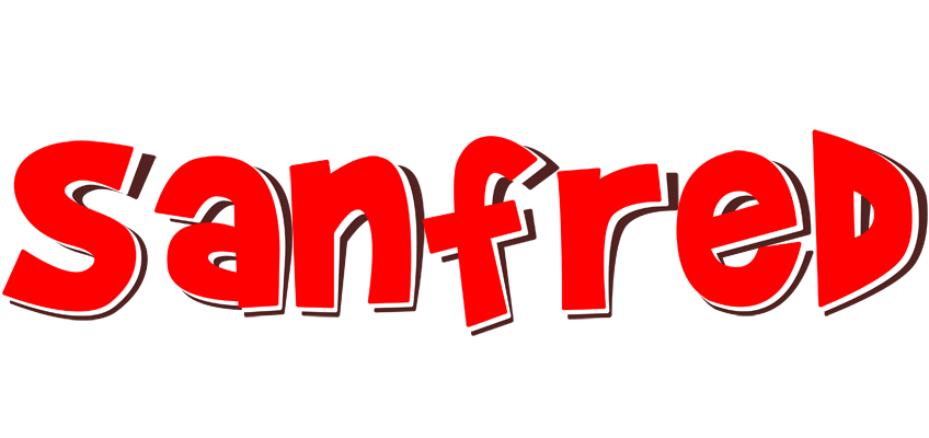 Sanfred basket logo