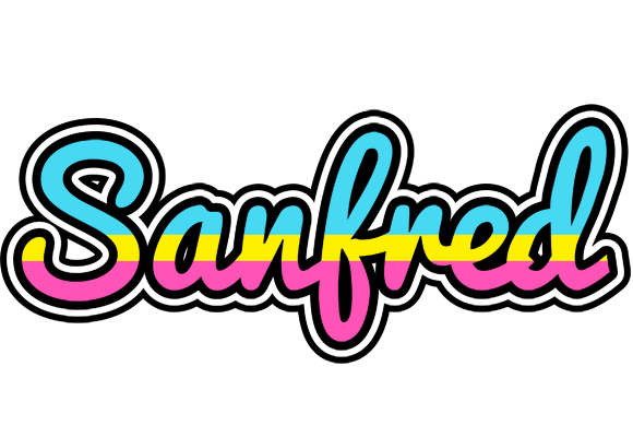 Sanfred circus logo