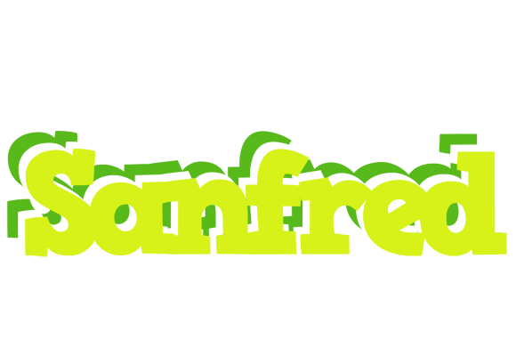 Sanfred citrus logo