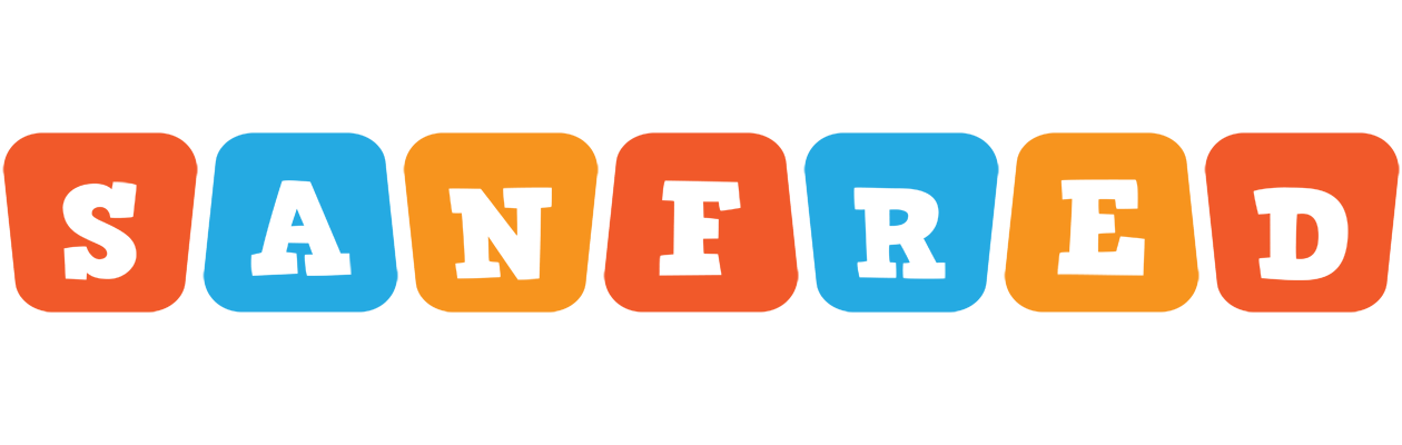 Sanfred comics logo