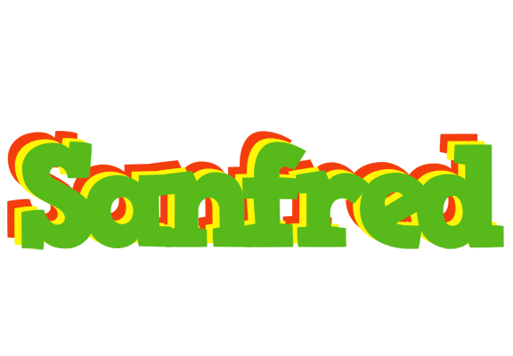 Sanfred crocodile logo