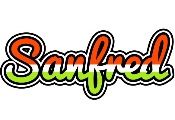 Sanfred exotic logo