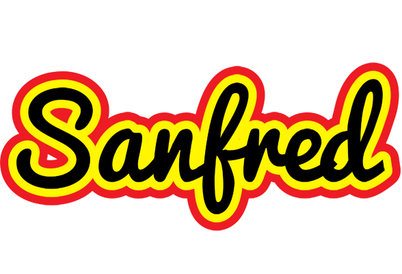 Sanfred flaming logo