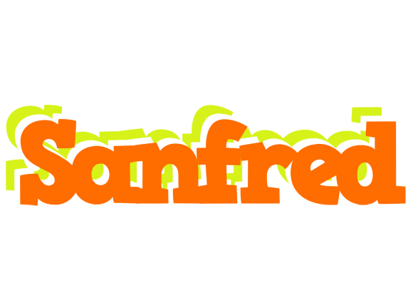 Sanfred healthy logo