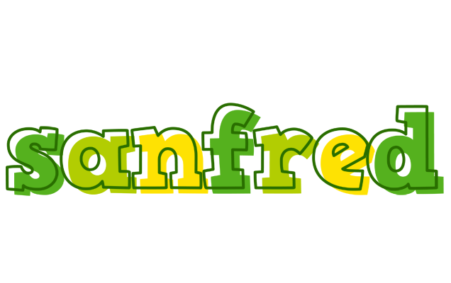 Sanfred juice logo