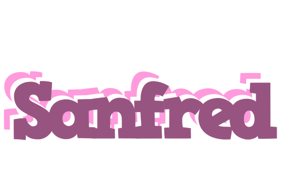 Sanfred relaxing logo