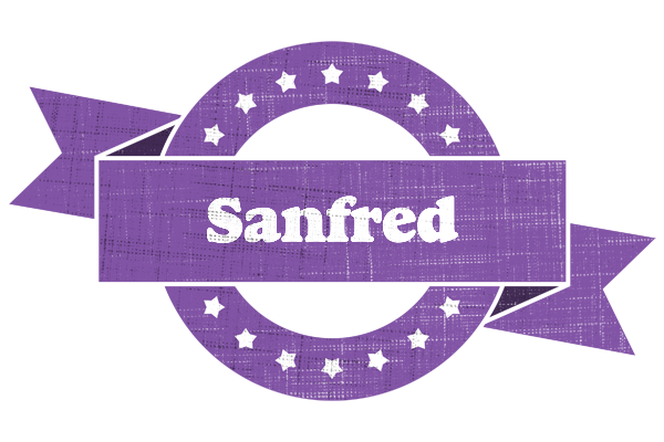 Sanfred royal logo