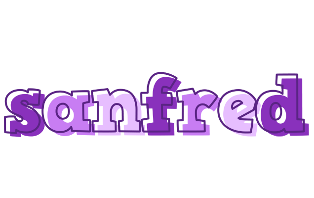 Sanfred sensual logo