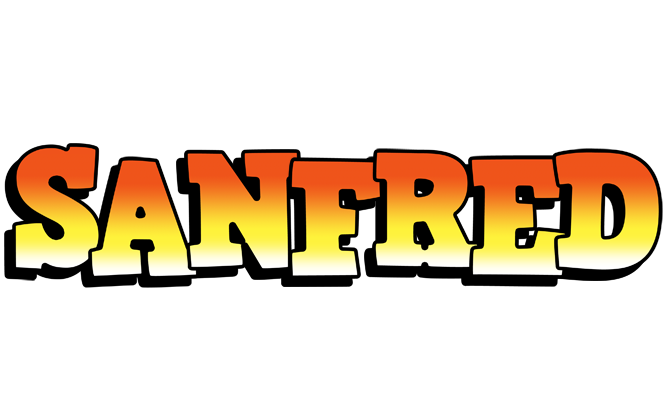 Sanfred sunset logo